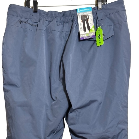 Free Country NWT charcoal Ski Pants Adult size XXL - Picture 5 of 8